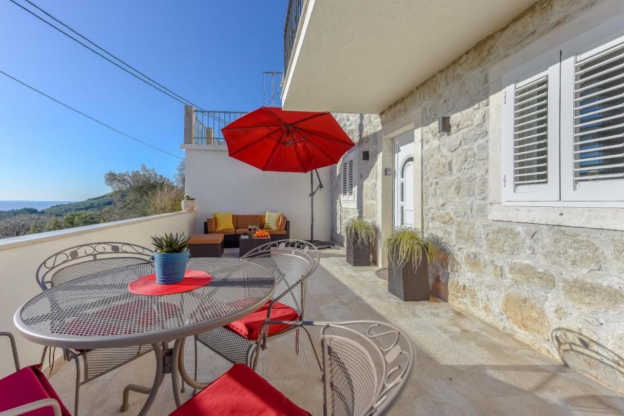 Polly Apartments With Swimming Pool Babino Polje Esterno foto